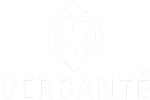 Verdante white logo