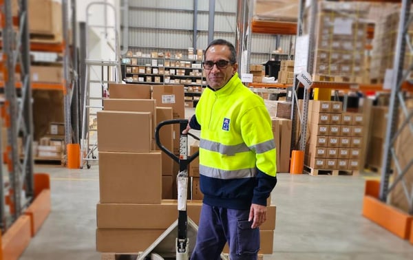 Westan warehouse staff